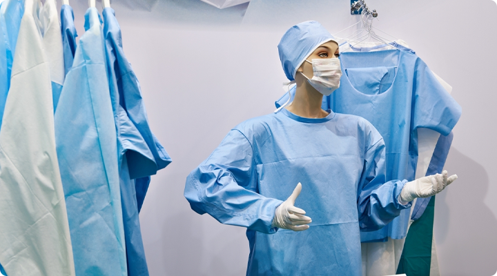 医療用ガウン